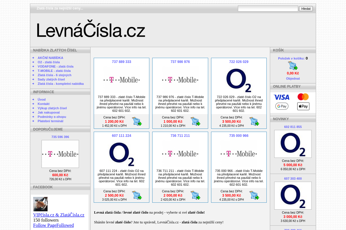 LevnáČísla.cz