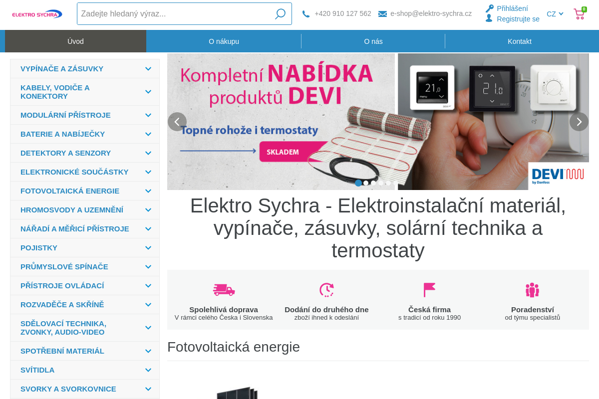 ELEKTRO - SYCHRA, spol. s r.o.