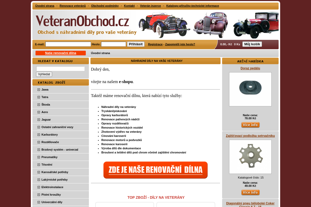 Veteranobchod.cz