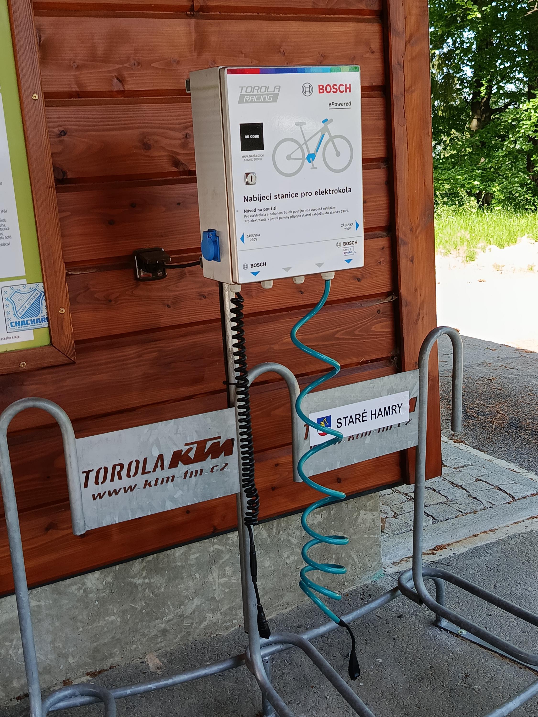 Nabíjecí zásuvka pro elektrokola Staré Hamry foto 4