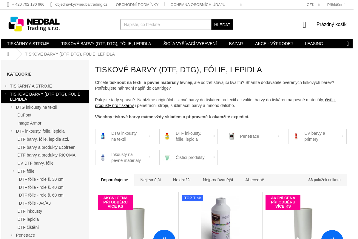Tiskovebarvy.cz