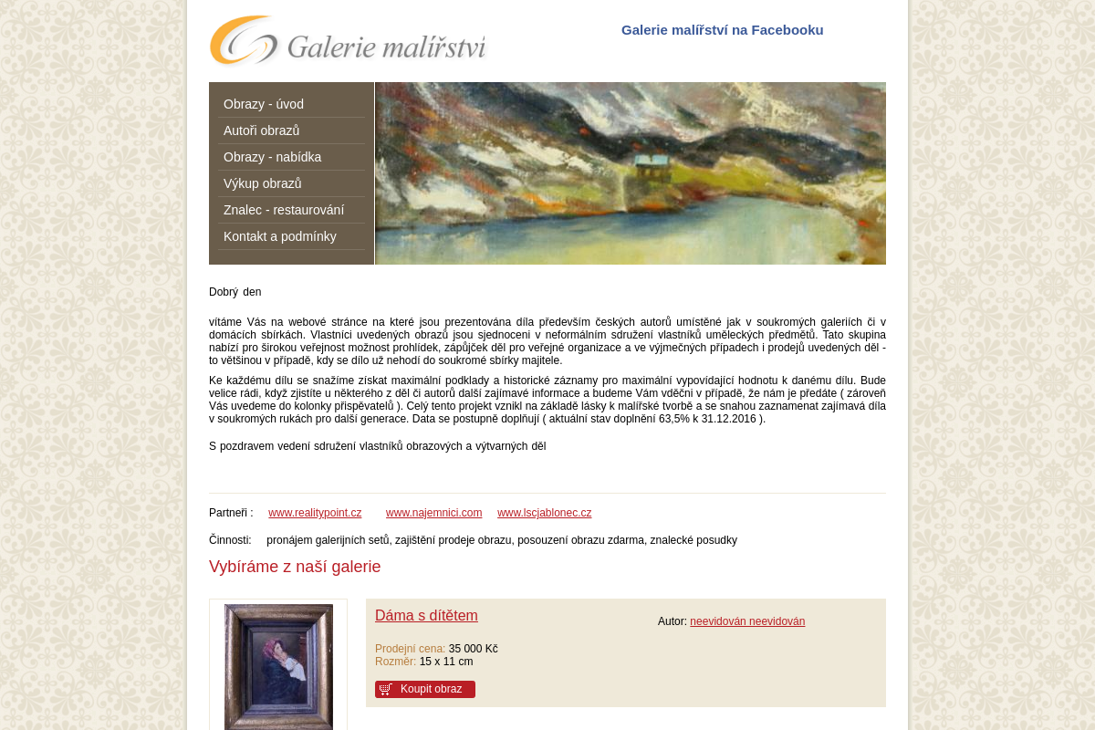 Galerie malířství - Ing. Pavel Kubíček