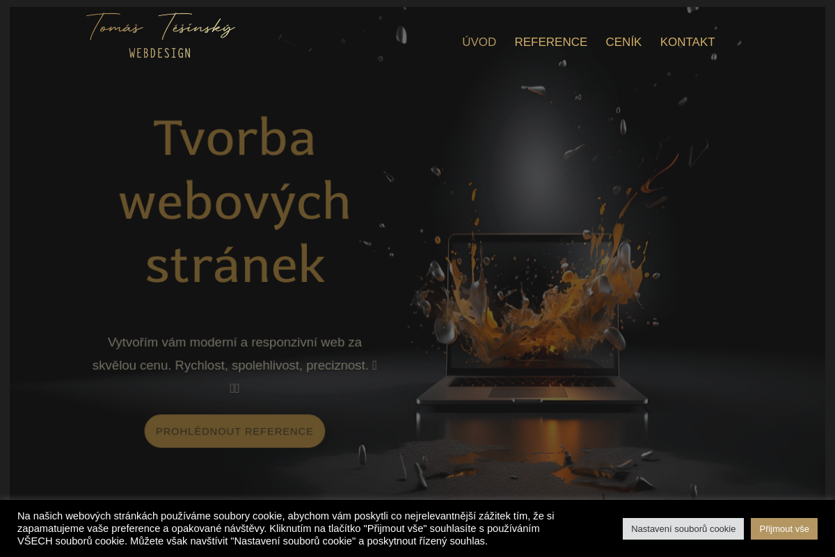 Tomáš Těšínský - Webdesign