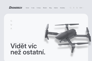 Firemní grafika Dronyshop.cz