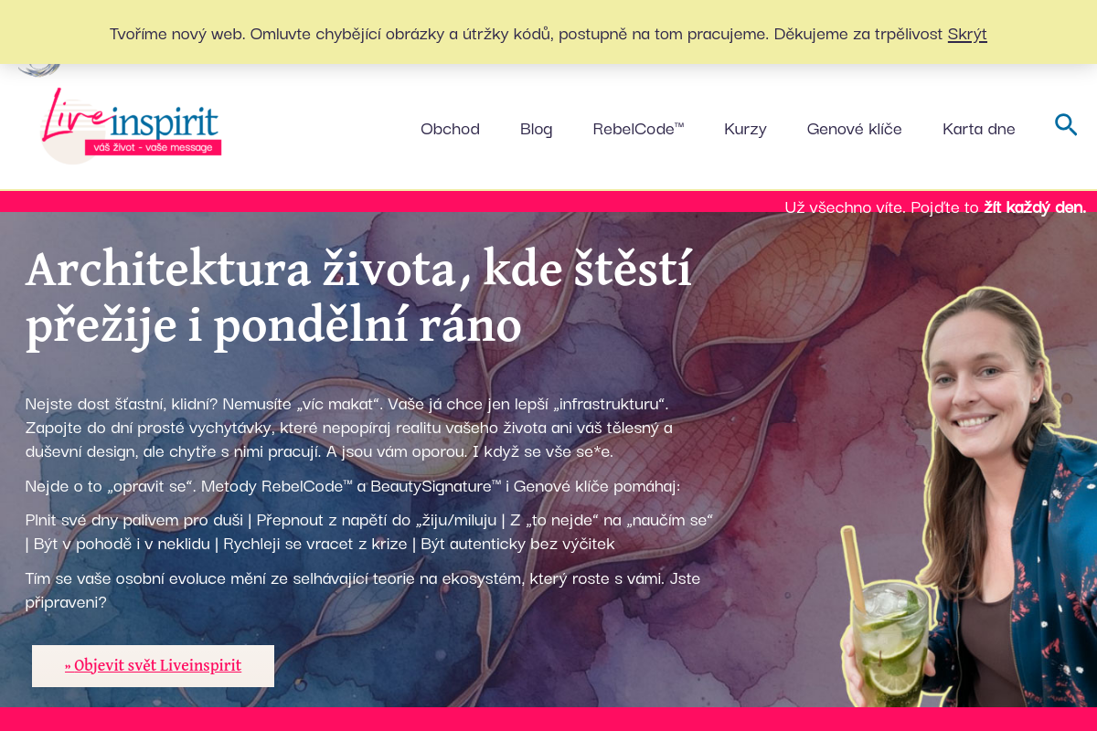 Liveinspirit - Genové klíče - Jana Mráčková