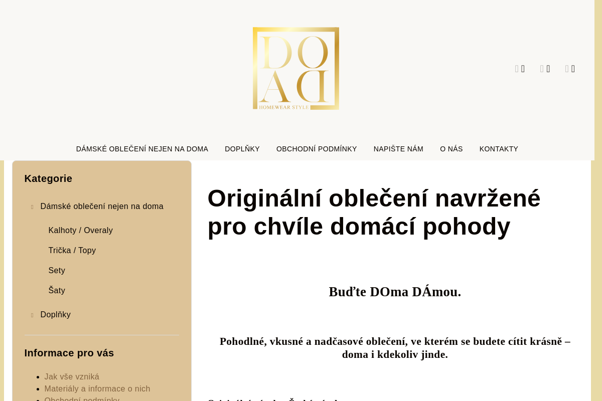 Dodahomewear.cz
