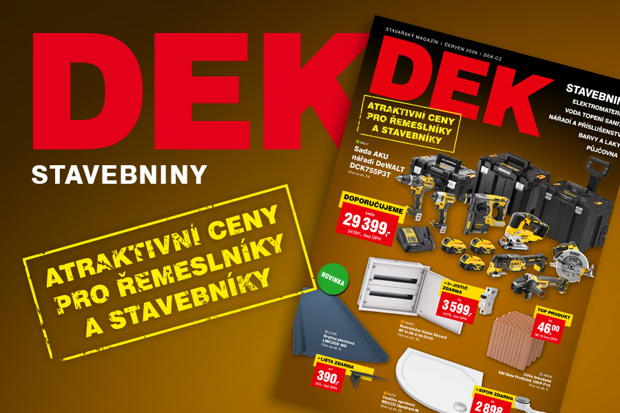 Červnový Stavařský magazín DEK