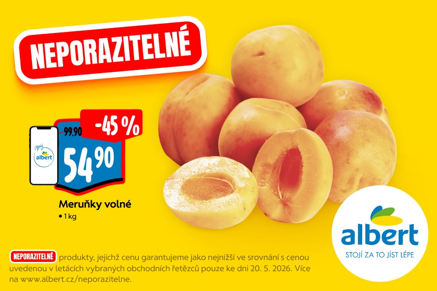Meruňky volné