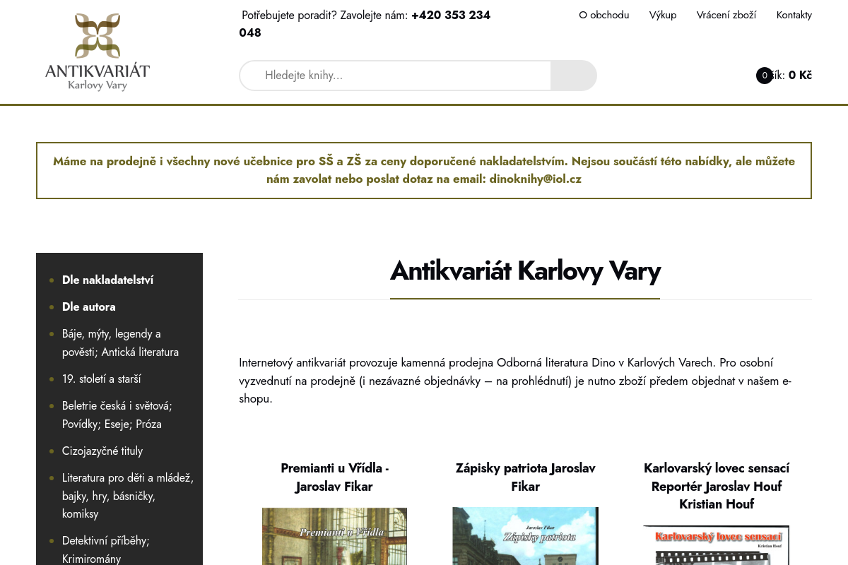 Antikvariat-karlovyvary.cz
