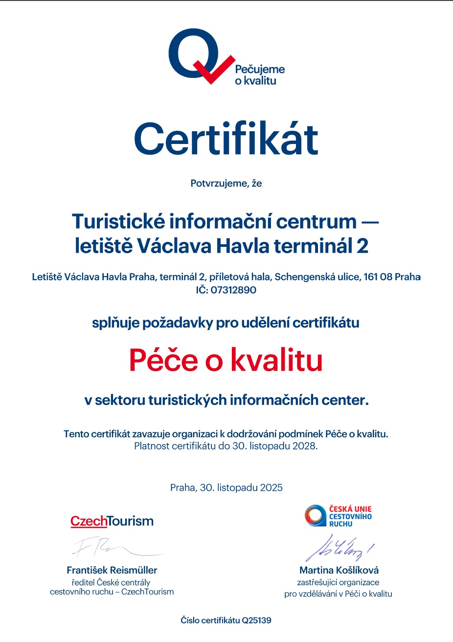 Turistické informační centrum - Letiště Václava Havla Praha, Terminál 2 foto 6