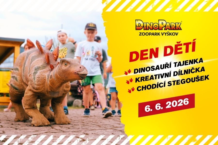Den dětí s chodícím Stegouškem