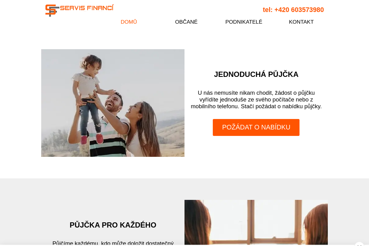 Servis financí Miroslava Kubešová