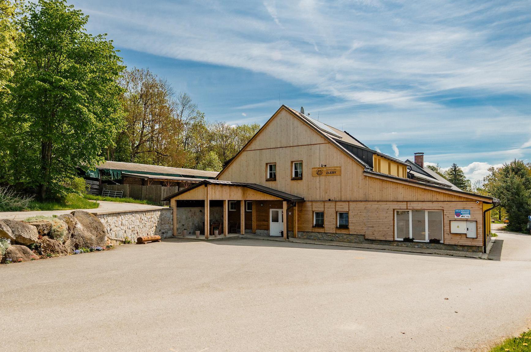 Šumavská Vlčice - Penzion Žleby