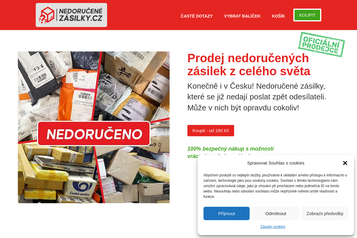 Nedorucenezasilky.cz