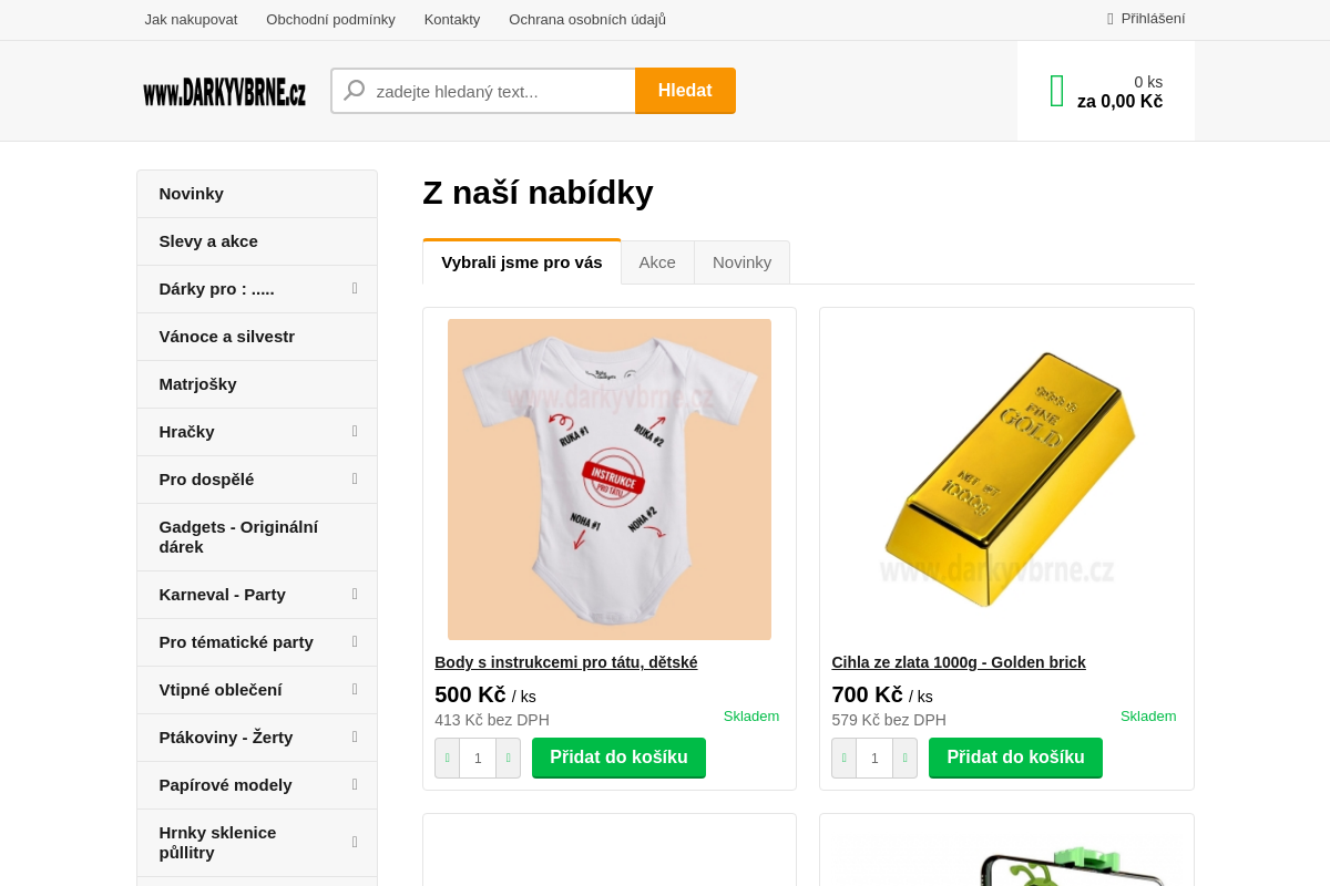 Darkyvbrne.cz
