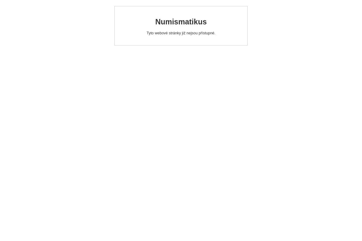 Numismatikus.cz foto 1