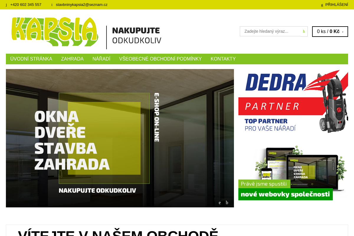 Stavebniny Kapsia