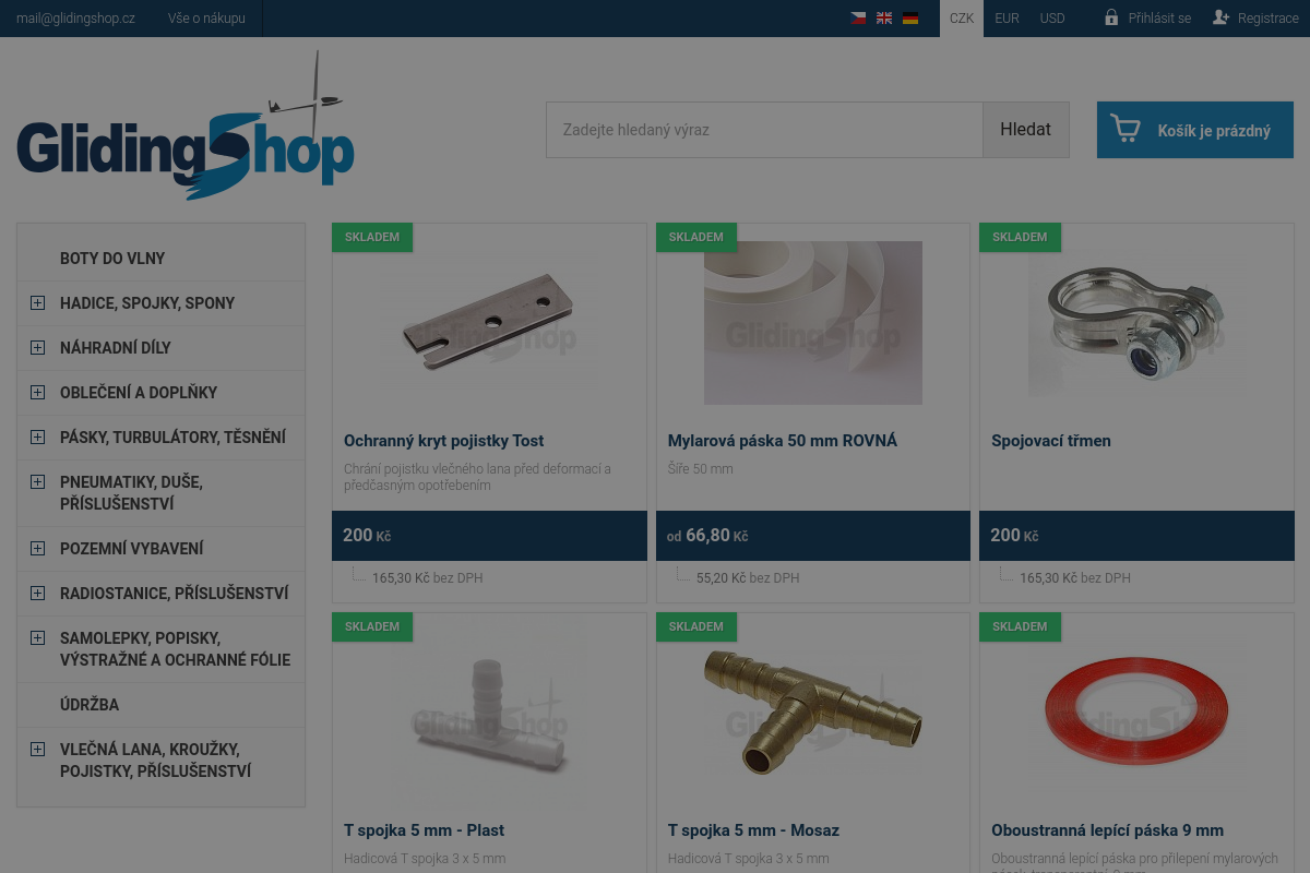 Glidingshop.cz