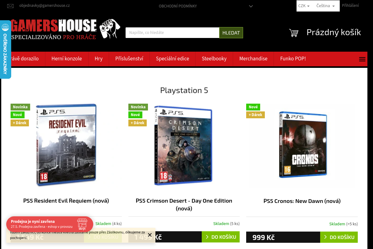 Gamershouse.cz