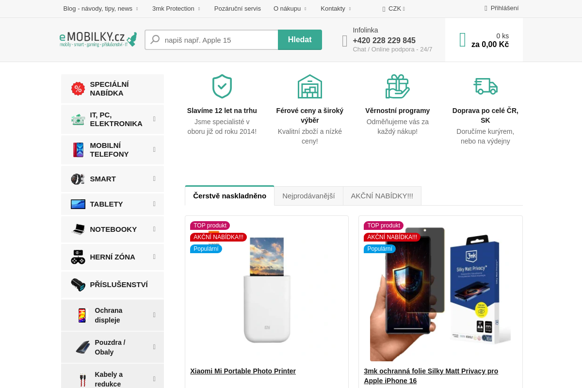 eMOBILKY.cz - prodej & servis