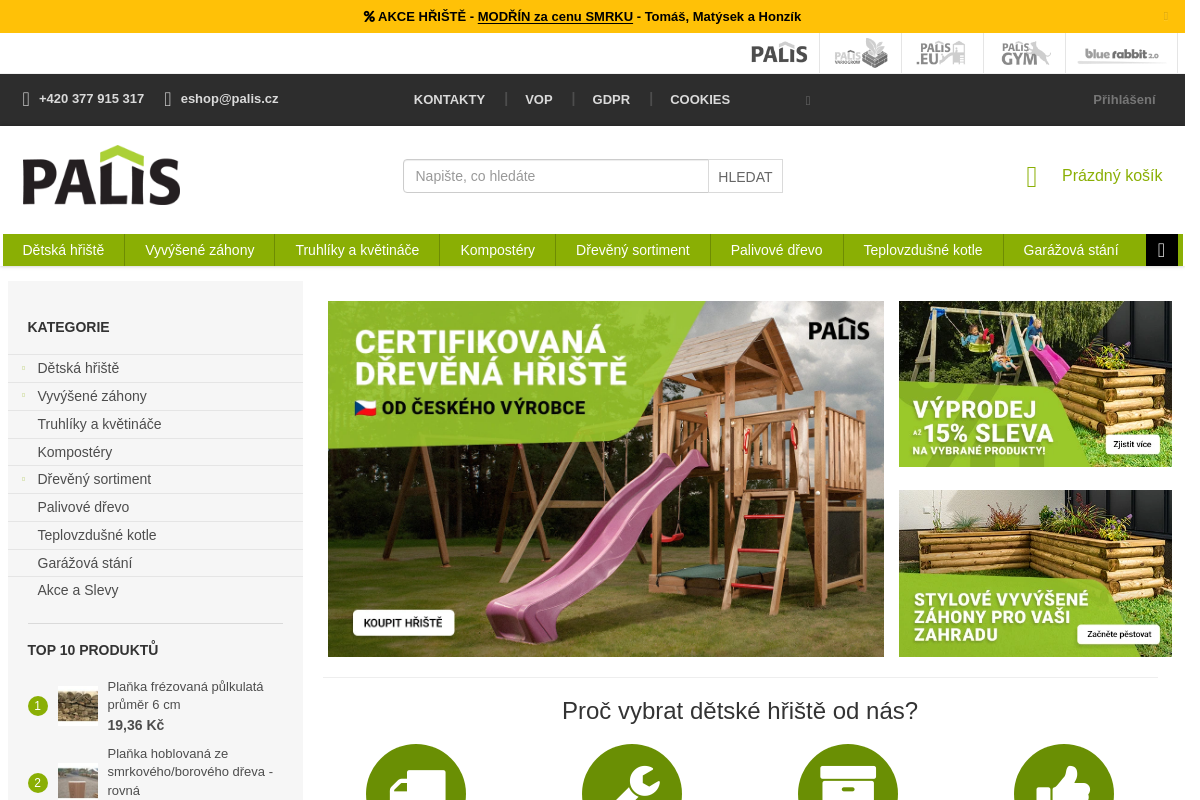 Eshop PALIS Plzeň