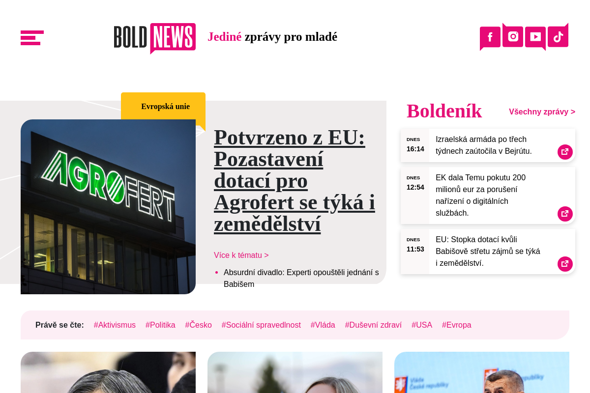 BOLD NEWS