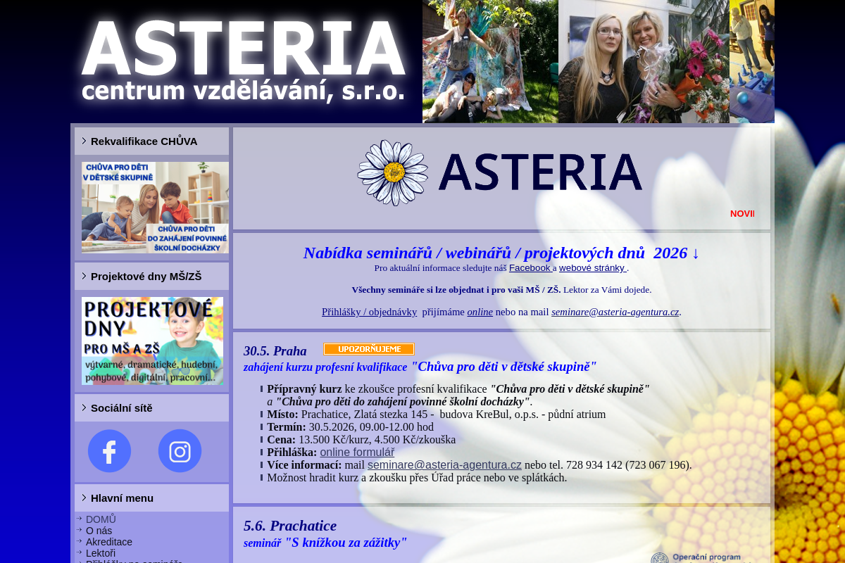 ASTERIA centrum vzdělávání, s.r.o.