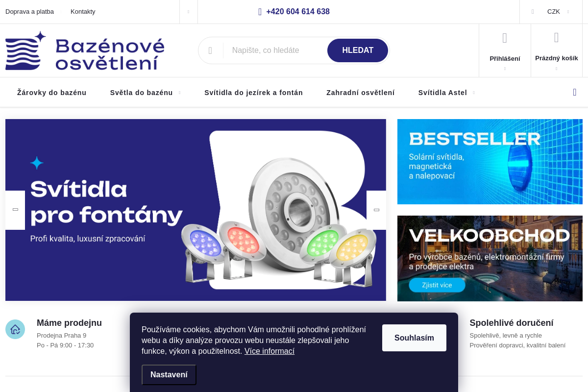 Bazénové-osvětlení.cz