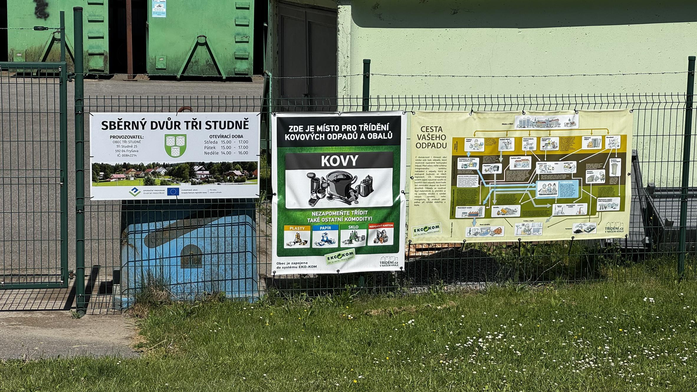 Sběrný dvůr Tři Studně a ČOV Tři Studně foto 3