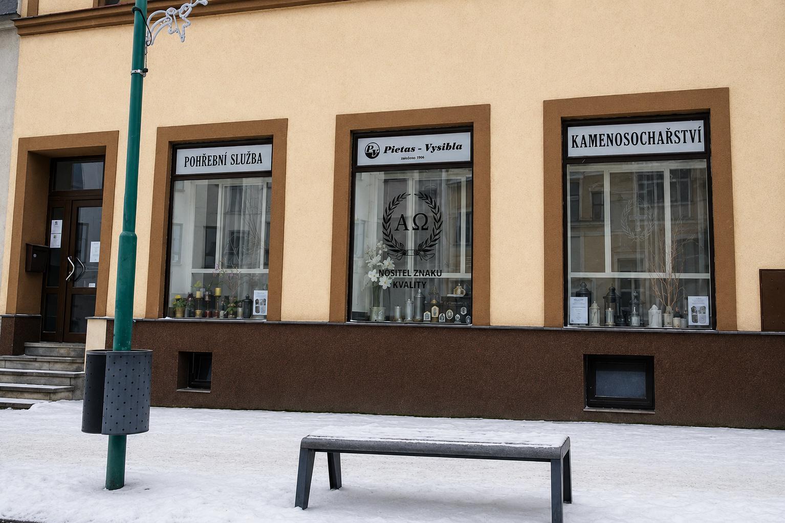 Pohřební služby Pietas -Vysibla Bystřice nad Pernštejnem