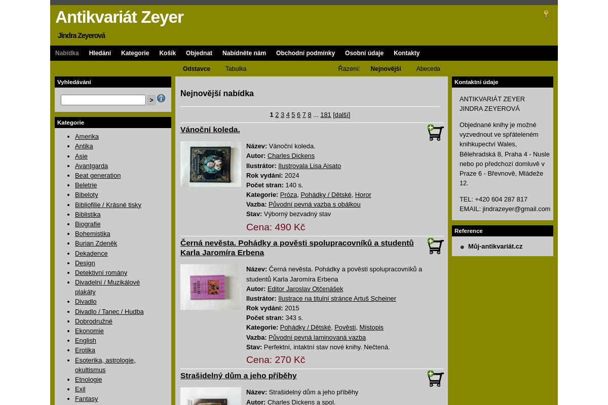 Antikvariat-Zeyer.cz