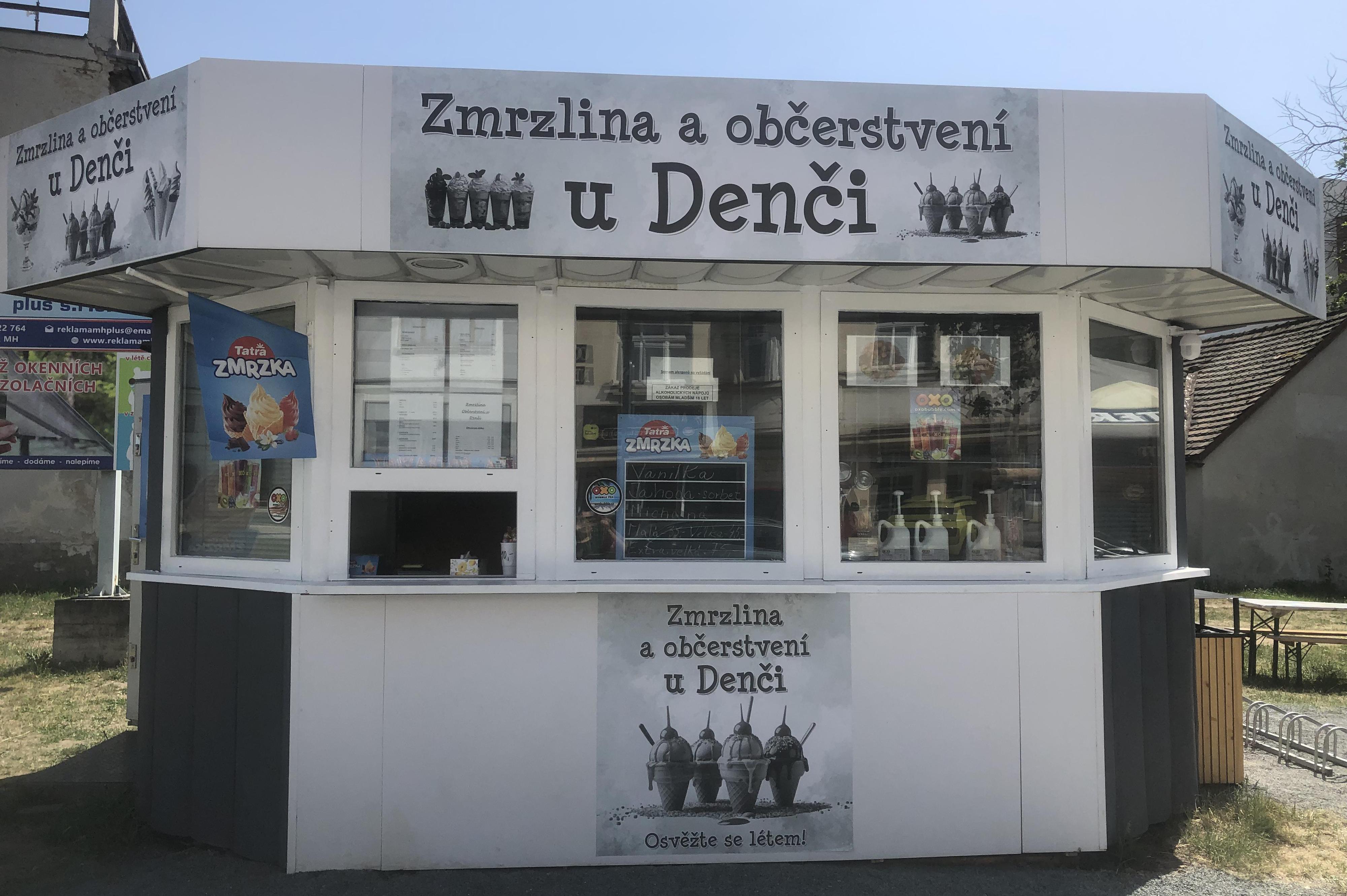 Zmrzlina a občerstvení u Denči