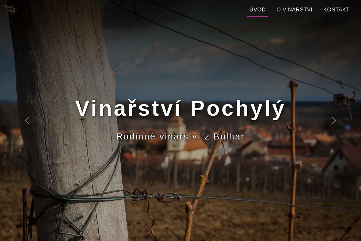 Rodinné vinařství Pochylý