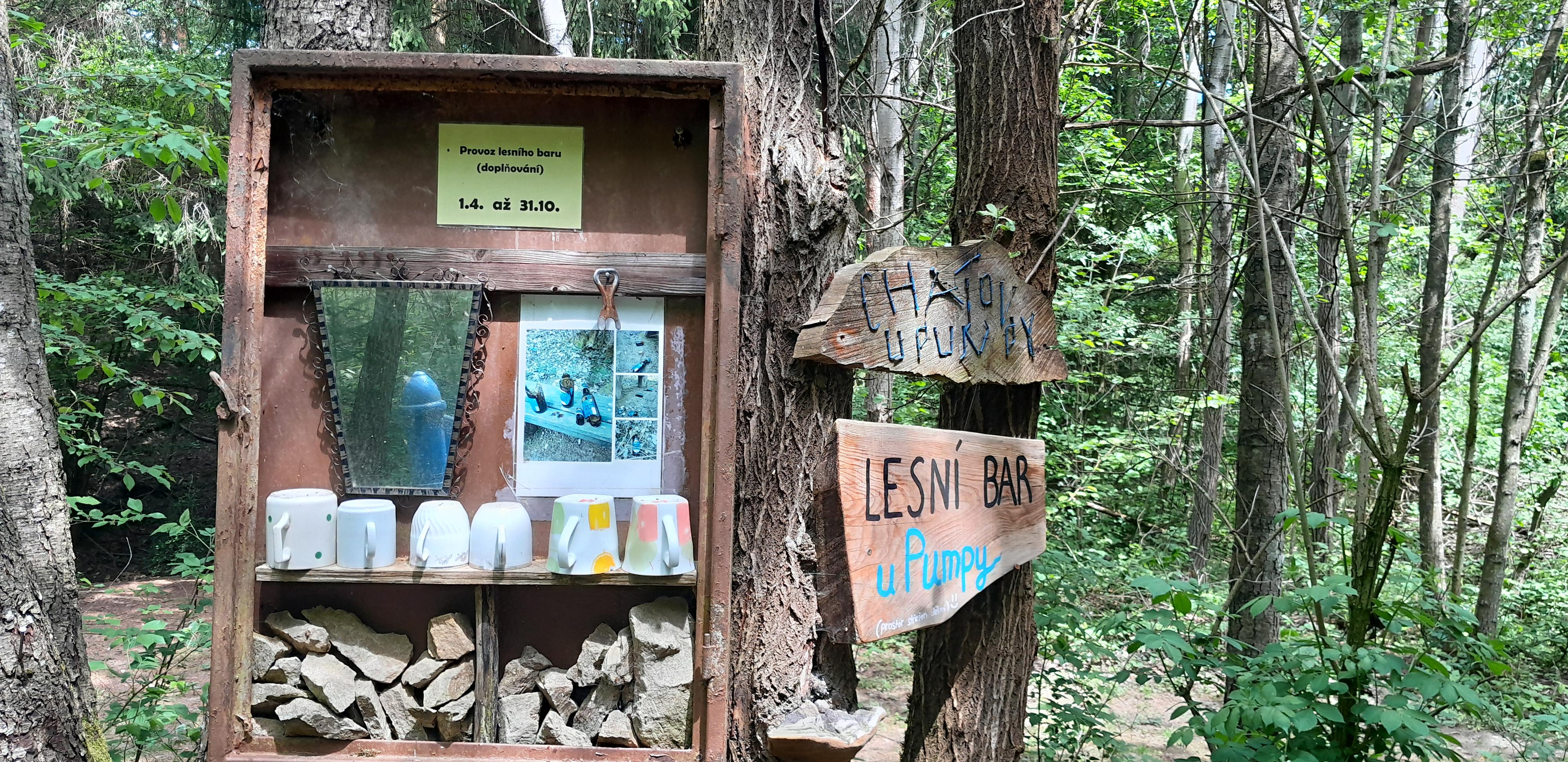 Lesní bar u Pumpy