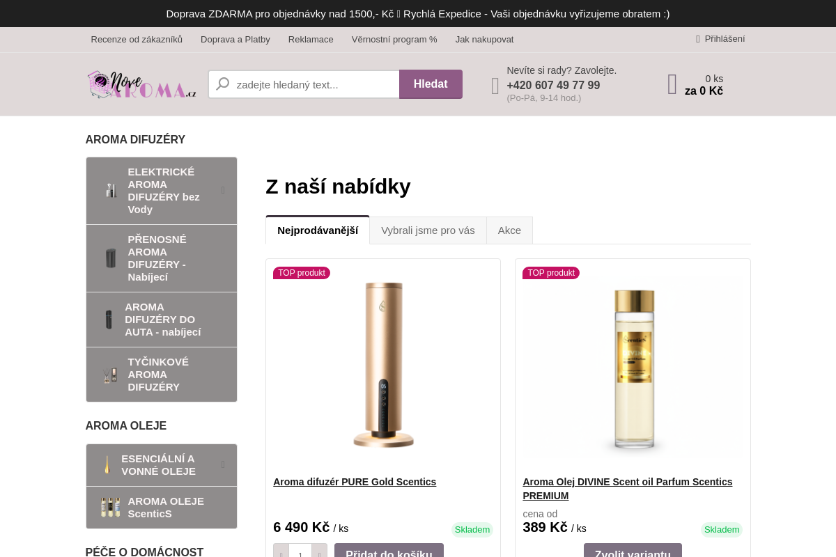 Novearoma.cz