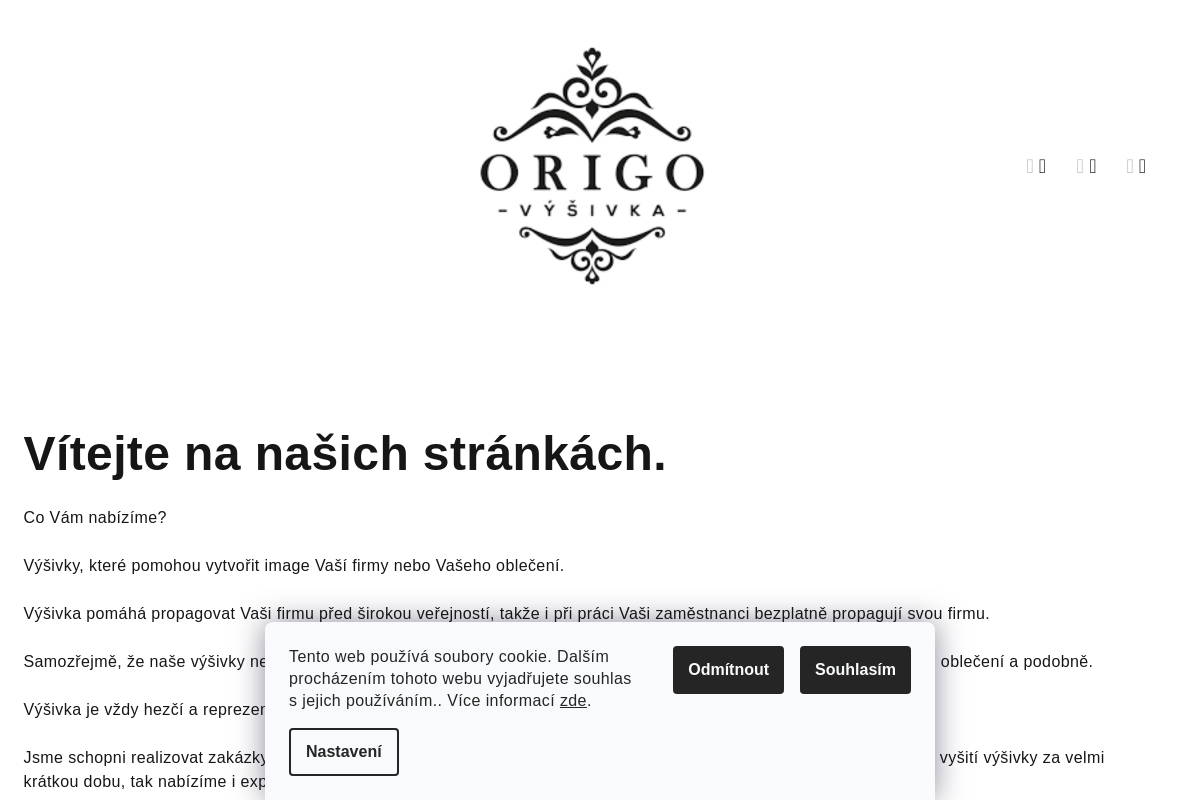 Origo Výšivka