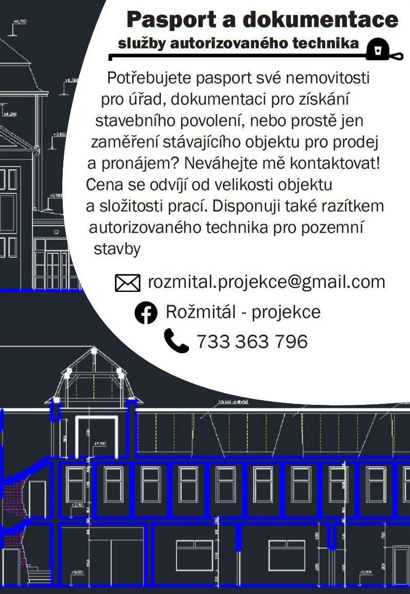 Rožmitál - projekce foto 5