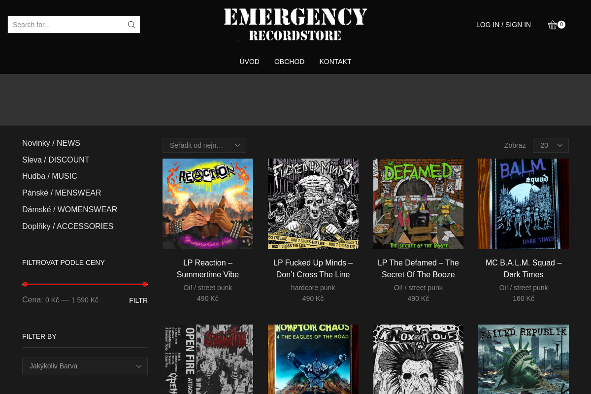 Emergency Records est. 1999