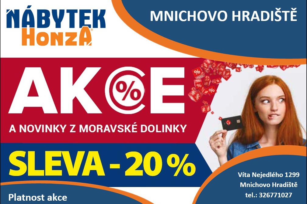AKCE na nábytek Mikulík