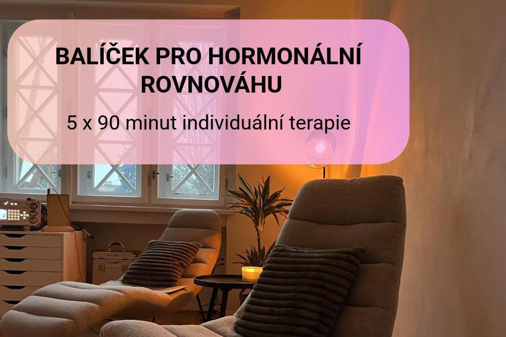 Balíček pro hormonální rovnováhu – 5 terapií