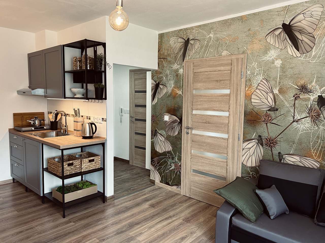 Mechový apartmán Krásná Lípa foto 4
