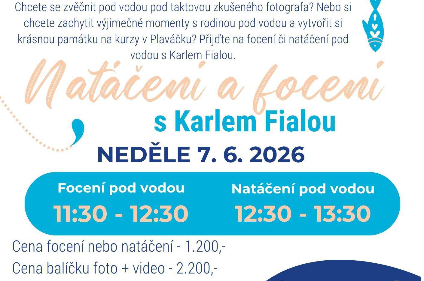 Focení a natáčení pod vodou
