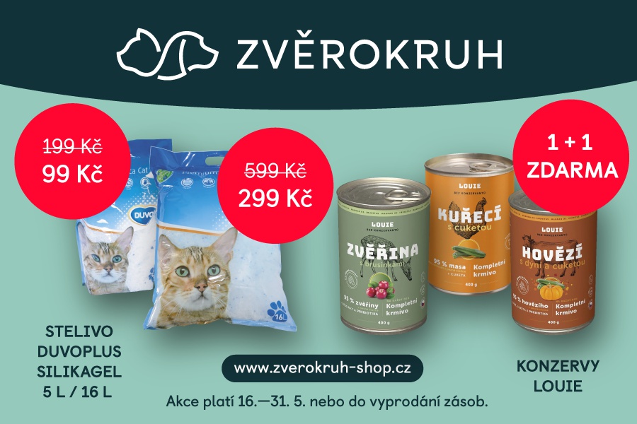 Stelivo silikagel 5 l za 99 Kč jen do 31. května!