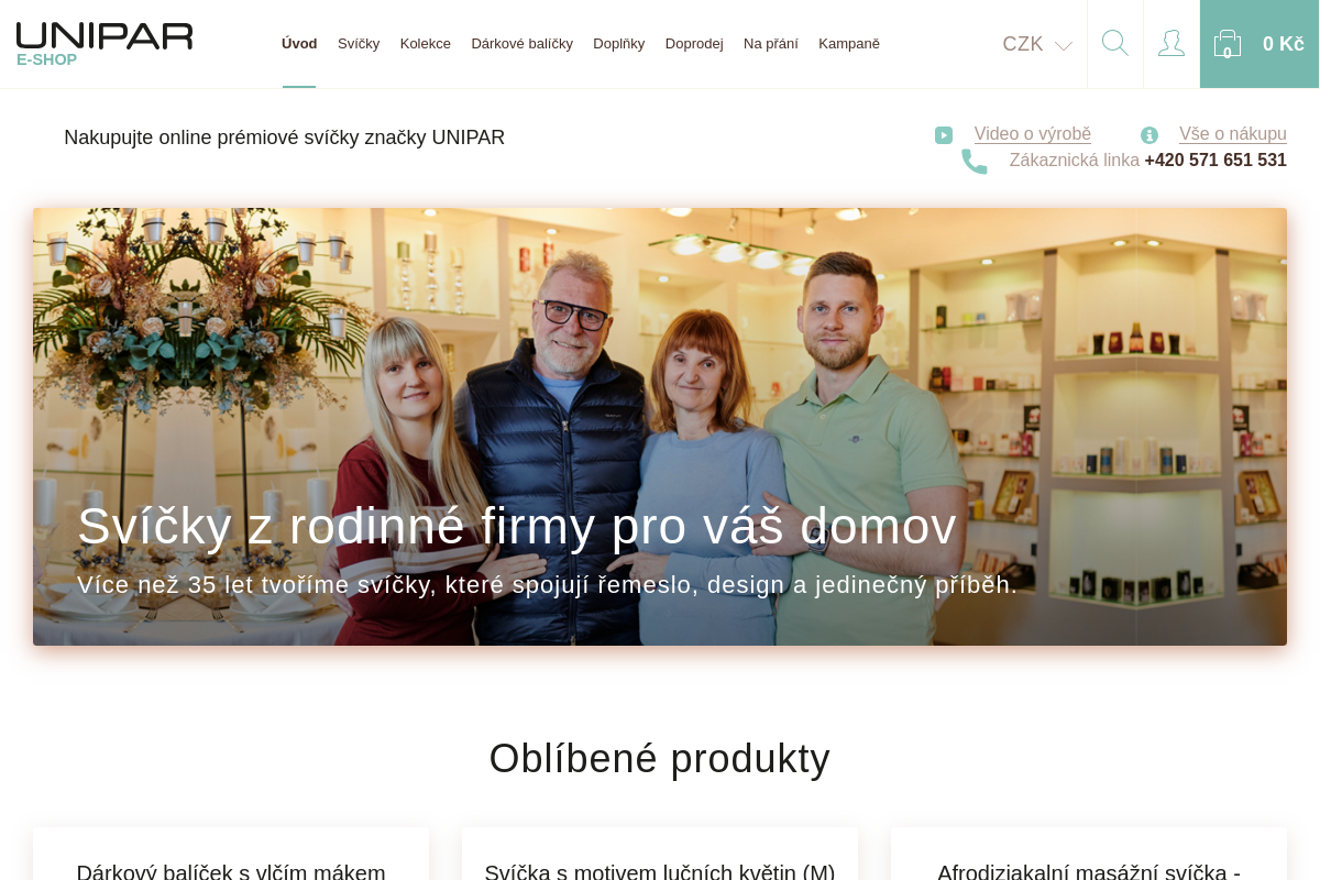 E-shop Unipar