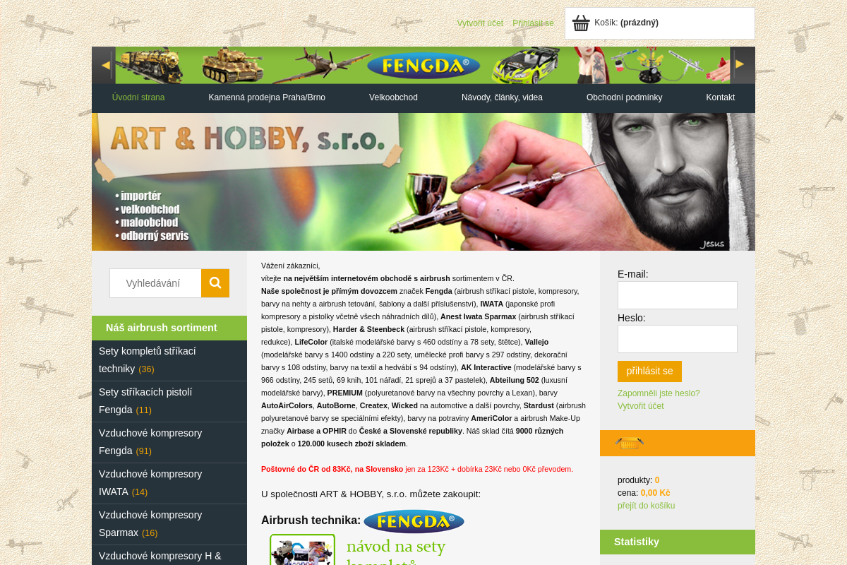 Airbrush-potreby.cz