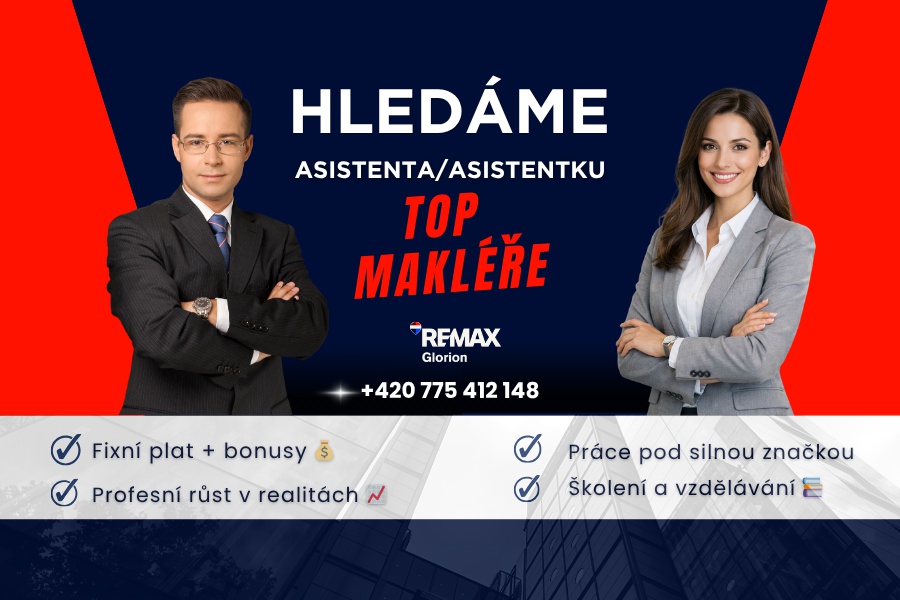 Hledáme asistenta/asistentku realitního makléře