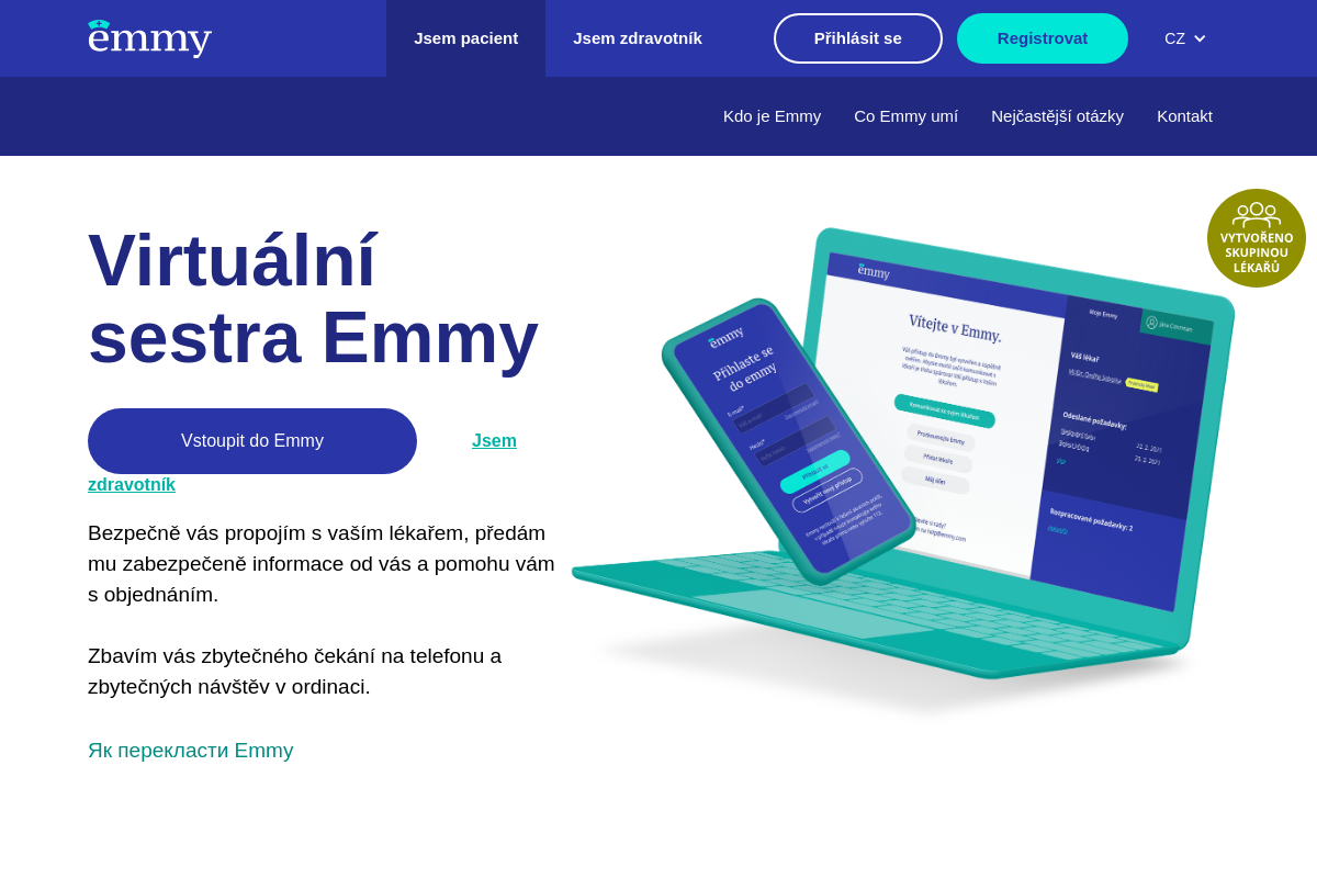 Virtuální sestra Emmy