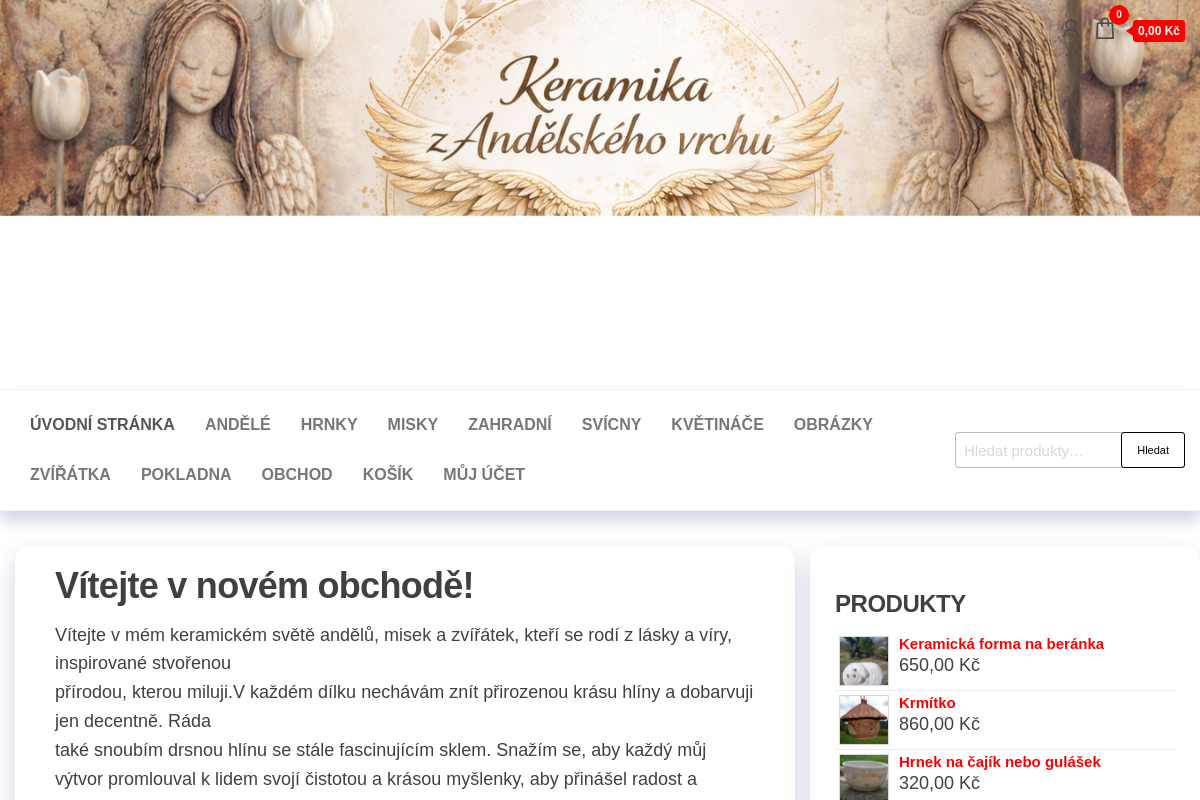 Keramika z andělského vrchu