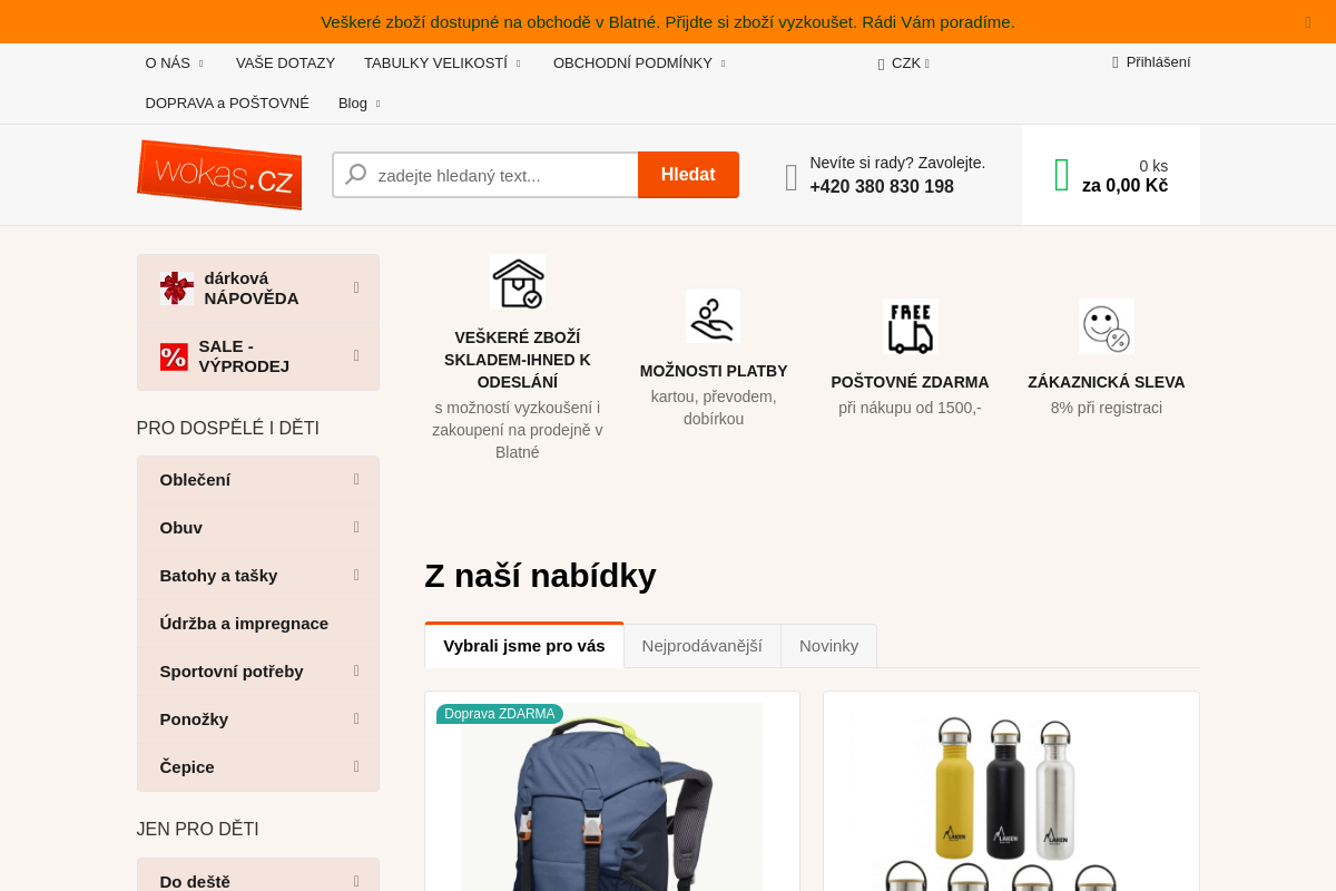 Svět dětí a sportu - Wokas.cz
