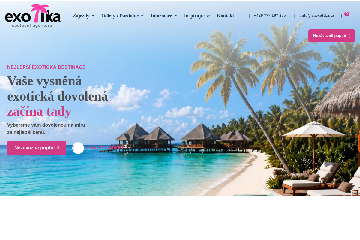 Cestovní agentura Exotika